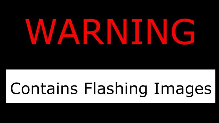 Warning! The following page contains flashing images.